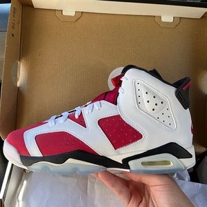 Jordan retro 6 (GS) carmine